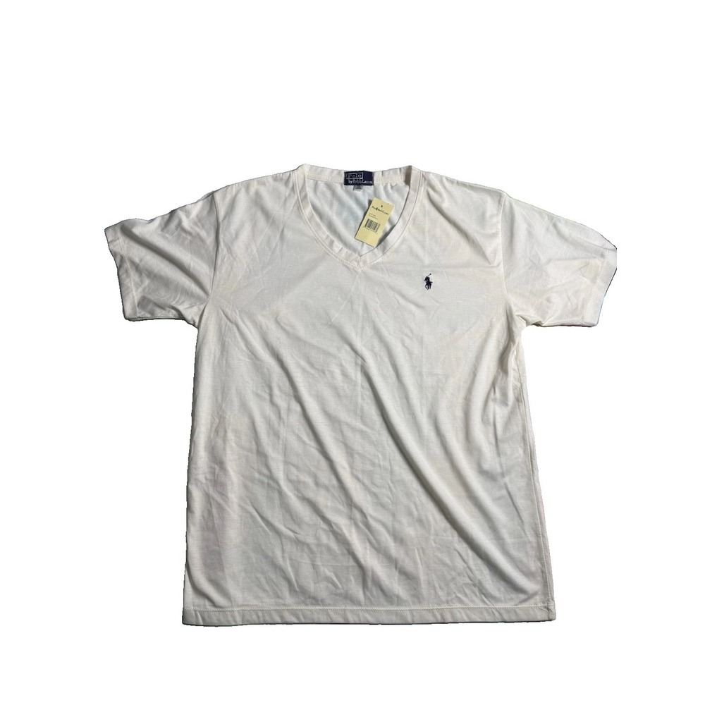 Polo Ralph Lauren Men's Tee Classic Fit V-Neck 100% Cotton Short Sleeve XL NWT